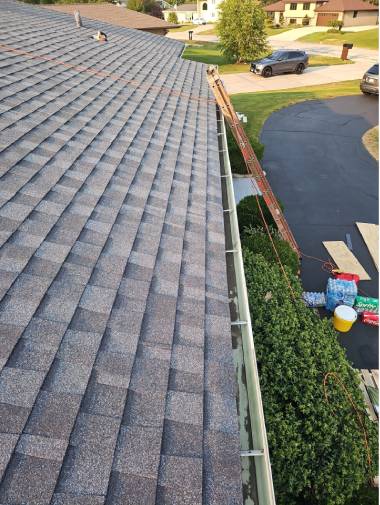 J&P Exteriors roofing project